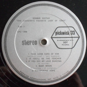 Bonnie Guitar : The Country's Favorite Lady Of Song (LP, Comp, RE)