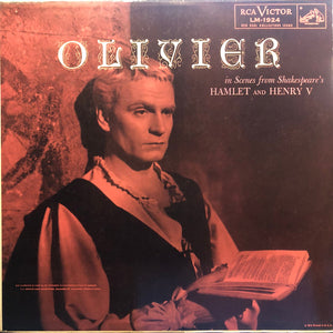 Laurence Olivier : In Scenes From Shakespeare's Hamlet And Henry V (LP, Album)