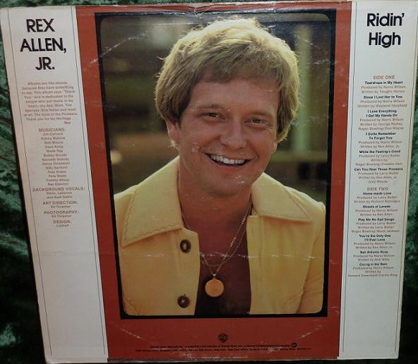 Rex Allen Jr. : Ridin' High (LP, Album)