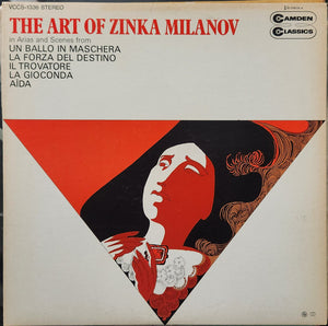 Zinka Milanov : The Art Of Zinka Milanov (LP, Comp)