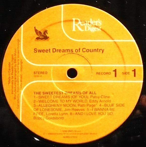 Various : Sweet Dreams Of Country Music (7xLP, Comp + Box)
