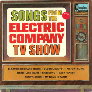Various : Songs From The Electric Company TV Show (LP)
