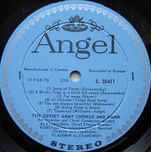 Soviet Army Chorus & Band* : Soviet Army Chorus & Band (LP, Album)