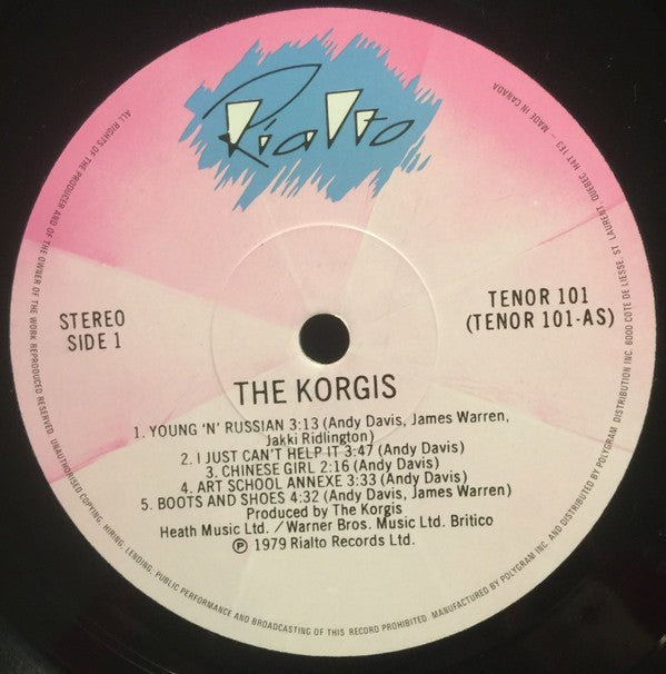 The Korgis : The Korgis (LP, Album)