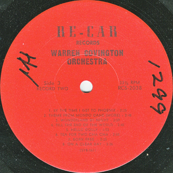 Warren Covington Orchestra* : Hits Of The 60's Vol.2 (LP)