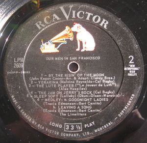 The Limeliters : Our Men In San Francisco (LP, Album, Mono)