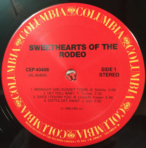 Sweethearts Of The Rodeo : Sweethearts Of The Rodeo (LP, Album)