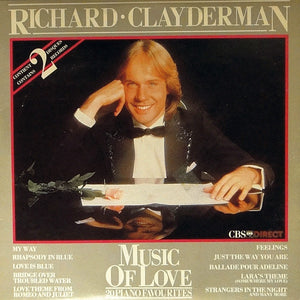 Richard Clayderman : Music Of Love - 20 Piano Favorites (2xLP, Comp)