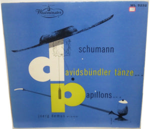 Joerg Demus*, Schumann* : Davidsbündler Tänze Op. 6 • Papillons Op. 2 (LP, Album)