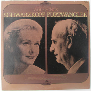 Schwarzkopf* - Furtwängler* : Salzburg Festival 1953 - Wolf Songs (LP, Album, Mono)