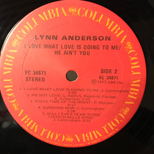 Lynn Anderson : I Love What Love Is Doing To Me / He Ain't You (LP, Album)