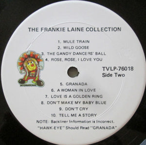 Frankie Laine : The Frankie Laine Collection (LP, Comp)