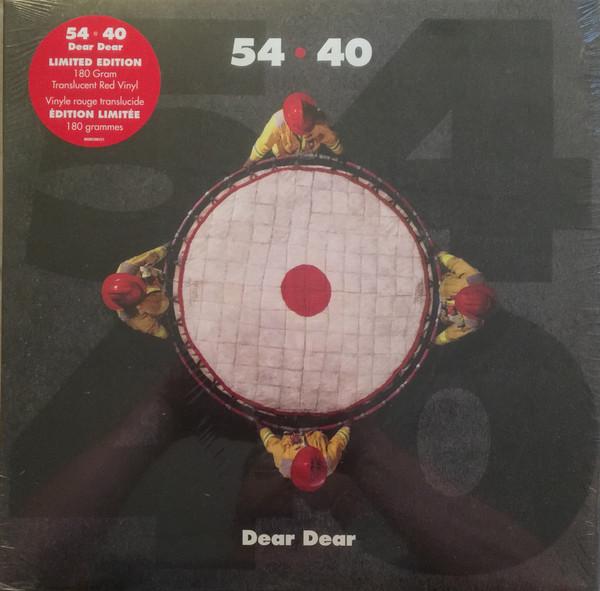54-40 - Dear Dear (Limited Edition, Red Vynyl)Vinyl