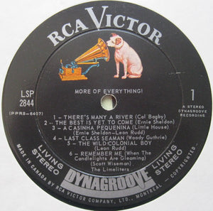 The Limeliters : More Of Everything (LP)