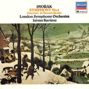 Dvořák*, London Symphony Orchestra, Istvan Kertesz* : Symphony No.4 / Overture: In Nature's Realm (LP, RE)