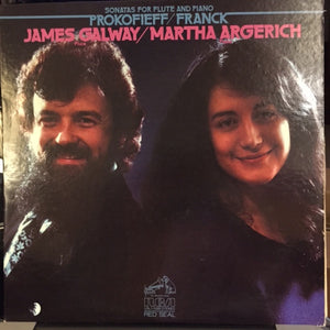James Galway, Martha Argerich, Prokofieff*, Franck* : Sonatas For Flute And Piano (LP)