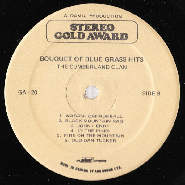 The Cumberland Clan : A Bouquet Of Blue Grass Hits (LP)