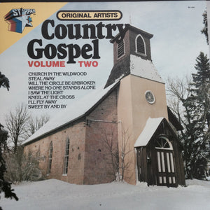 Various : Original Artists Country Gospel Volume Two (LP, Comp)