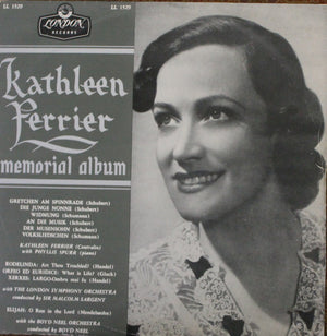 Kathleen Ferrier : Memorial Album (LP, Comp, Mono)