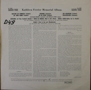 Kathleen Ferrier : Memorial Album (LP, Comp, Mono)