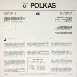 Arthur Fiedler And The Boston Pops Orchestra : Great Moments Of Music Volume 8 Polkas (LP, Comp)