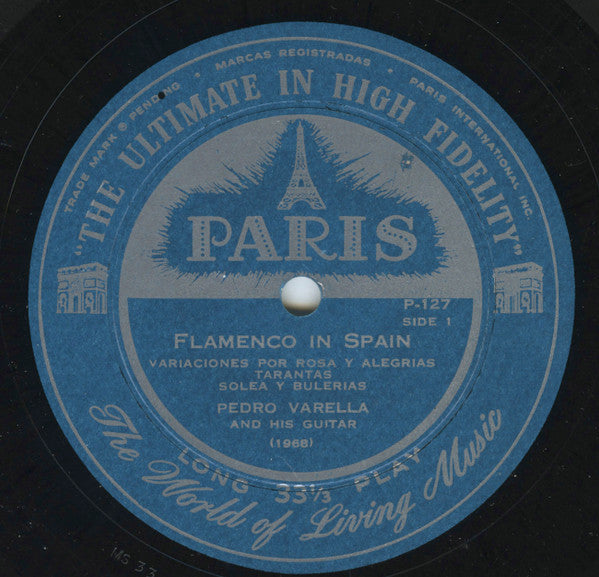 Pedro Varella : Flamenco In Spain (LP, Album)