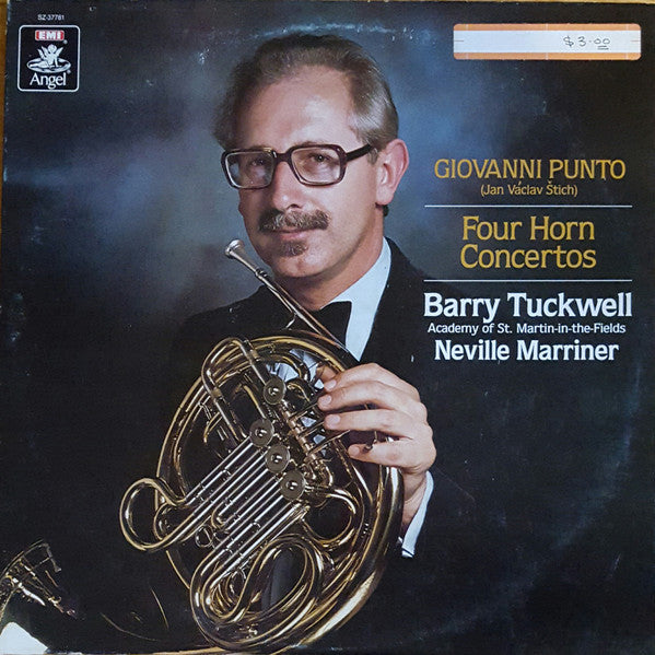 Neville Marriner*, The Academy Of St. Martin-in-the-Fields - Giovanni Punto*, Barry Tuckwell : Four Horn Concertos (LP, Album)