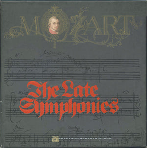 Mozart*, Various : The Late Symphonies (5xLP, Comp, Box)