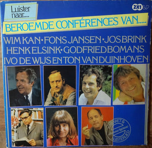 Various : Beroemde Conferences Van..... (2xLP, Comp, Gat)