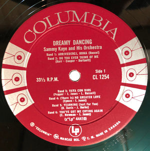 Sammy Kaye And His Orchestra : Dreamy Dancing (LP, Mono)