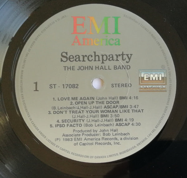The John Hall Band : Searchparty (LP, Album)