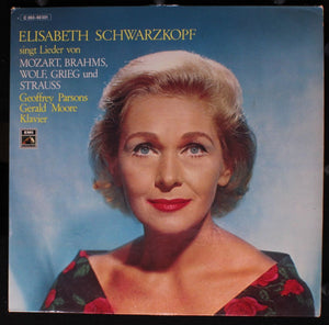 Elisabeth Schwarzkopf : Singt Lieder Von Mozart, Brahms, Wolf, Grieg Und Strauss (LP, Album)