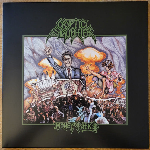 Cryptic Slaughter - Money Talks (LP, Album, Reissue)