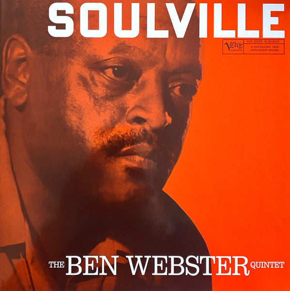 The Ben Webster Quintet - Soulville (LP, Album, Reissue, Mono)