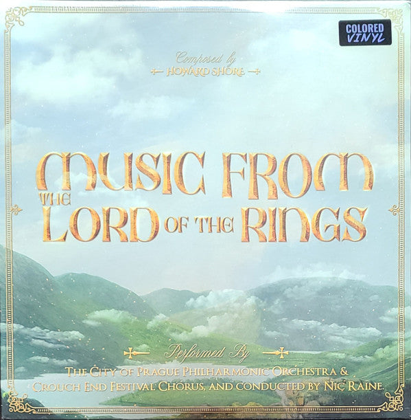 The City Of Prague Philharmonic - Music From The Lord Of The Rings Trilogy (LP, Album, Reissue, Stereo)