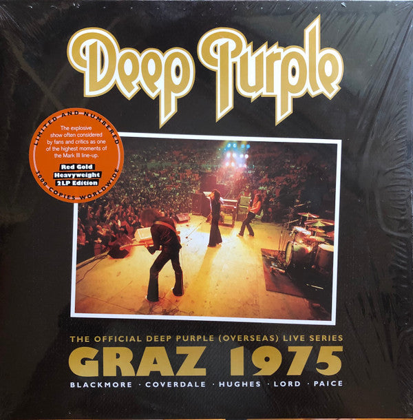 Deep Purple - Live In Graz 1975 (LP, Album, Reissue)