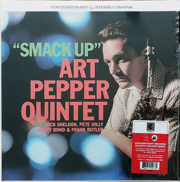 Art Pepper Quintet - Smack Up (LP, Album, Reissue, Stereo)