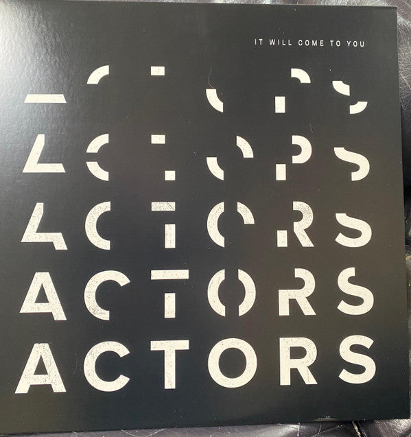 ACTORS - It Will Come To You (LP, Album, Reissue, Special Edition)