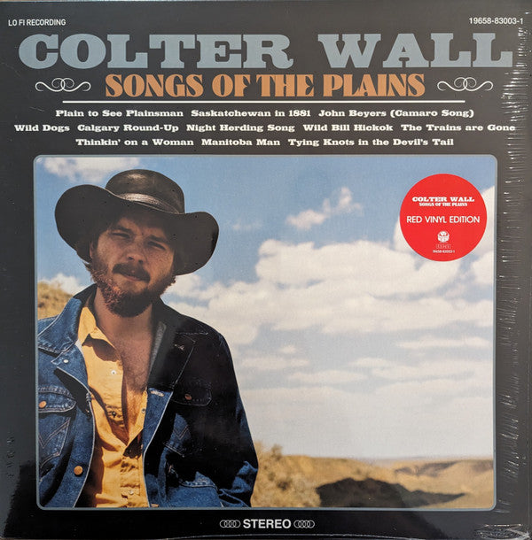 Colter Wall - Songs Of The Plains (LP, Album, Reissue, Repress, Stereo)
