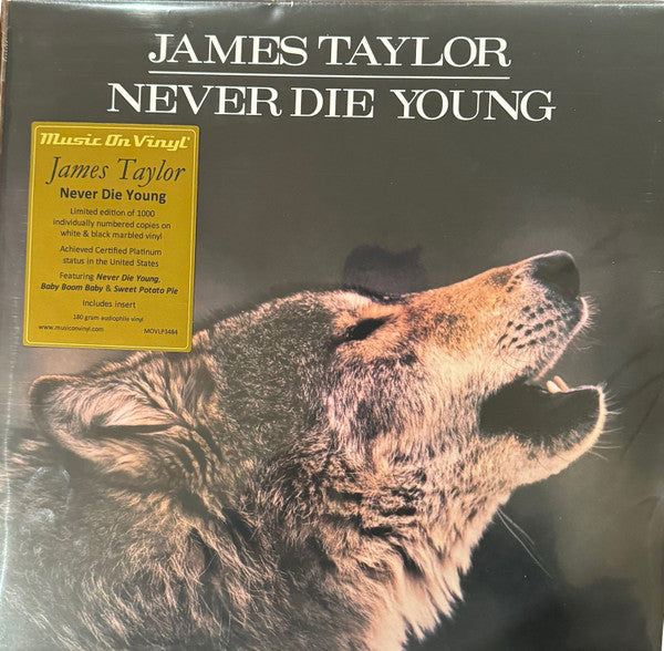 James Taylor  - Never Die  Young (LP, Album)