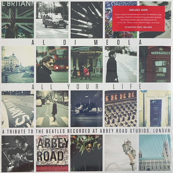 Al Di Meola - All Your Life - A Tribute To The Beatles Recorded At Abbey Road Studios, London (LP, Album, Reissue)