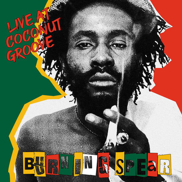 Burning Spear - Live At Coconut Groove (LP, Unofficial Release)