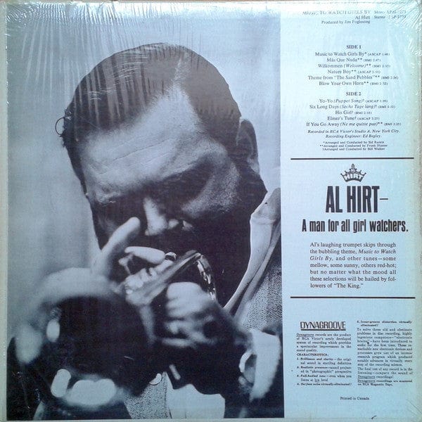 Al (He's The King) Hirt* - Music To Watch Girls By (LP, Album) - Funky Moose Records 2371790686-LOT004 Used Records