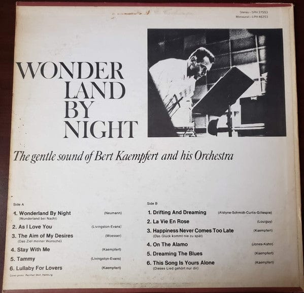 Bert Kaempfert And His Orchestra* - Wonderland By Night (LP, Album, RE) - Funky Moose Records 2374901380-LOT004 Used Records