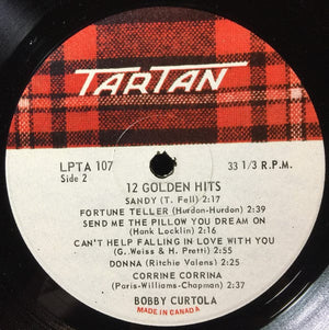 Bobby Curtola - 12 Golden Hits (LP, Comp) - Funky Moose Records 2306871523-LOT003 Used Records