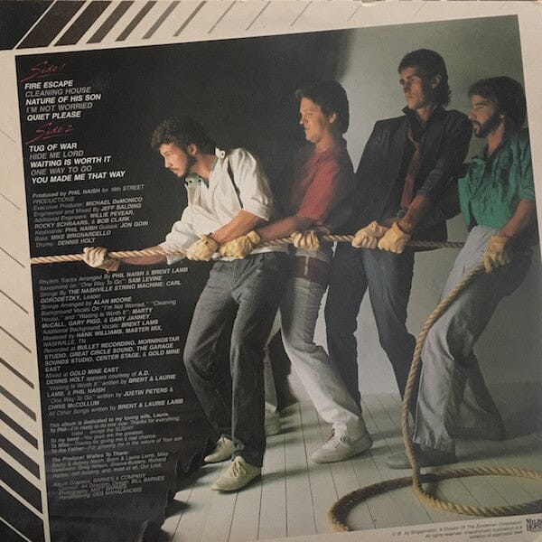 Brent Lamb - Tug Of War (LP, Album) - Funky Moose Records 2274669844-mp003 Used Records