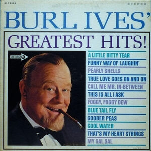 Burl Ives - Burl Ives' Greatest Hits! (LP, Comp) - Funky Moose Records 2277447574-mp003 Used Records