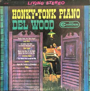 Del Wood - Honky Tonk Piano (LP, RE) - Funky Moose Records 2361830674-LOT002 Used Records