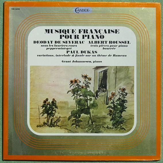Déodat De Séverac - Musique Française Pour Piano (LP, Album, Gat, Used)Used Records