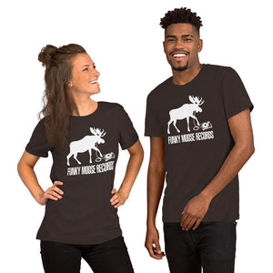 DJ Moose Premium Short-Sleeve Unisex T-ShirtBrownS